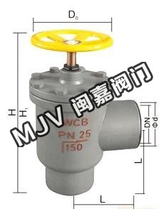 J64B-25截止節(jié)流閥
