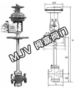 ZM(AB)P-D型薄膜式氣動(dòng)低溫調(diào)節(jié)閥