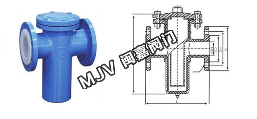 閩嘉牌襯氟藍式過濾器